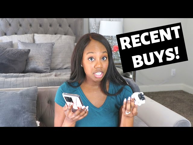 REVIEWING RECENT AMAZON BUYS!