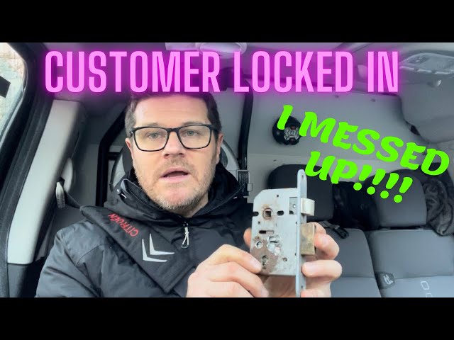 Customer Locked In Her Home | Failed Lock | Emergency Callout | I messed Up - Locksmith