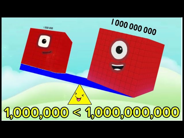 COMPARISON OF NUMBERBLOCKS GIANT NUMBERS GREATER THAN,LESS THAN,EQUAL TO|LEARN TO COUNT|hello george