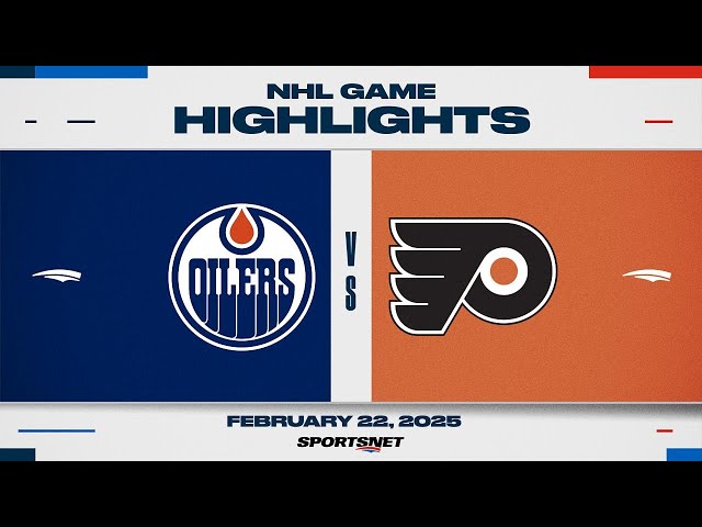 NHL Highlights | Oilers vs. Flyers - February 22, 2025