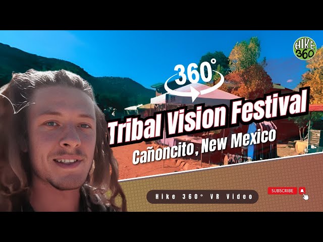 Walking through Tribal Vision Festival in Cañoncito, NM (Hike 360° VR Video)