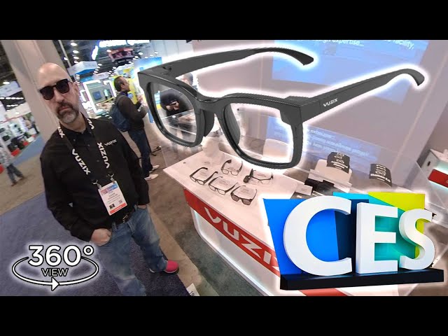 CES 2025 (360 Video): Vuzix AR Glasses Interview