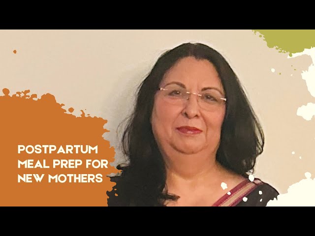 Postpartum Meal Prep for New Moms | Easy Indian Vegetarian  Meals