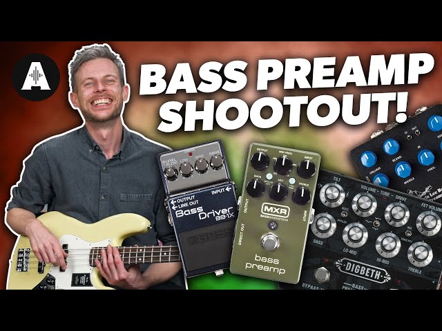 Affordable Bass Preamp Pedals Shootout!