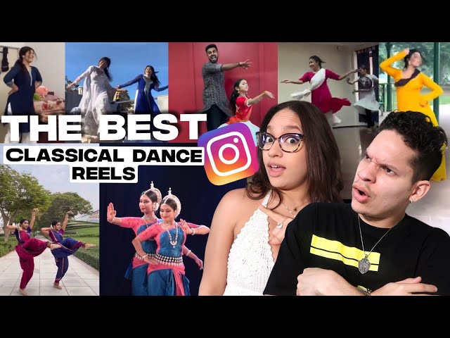 Latinos react to Indian CLASSICAL DANCERS that went viral on REELS!