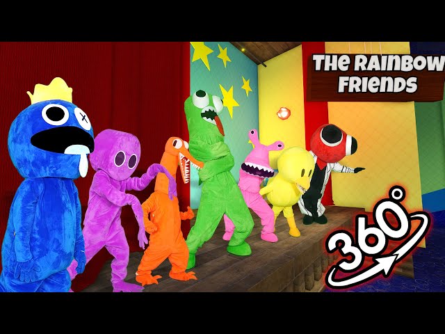 VR 360° NEW Rainbow Friends Monster In Real Life  🎶 Friday Night Funkin' (Roblox Rainbow Friends)