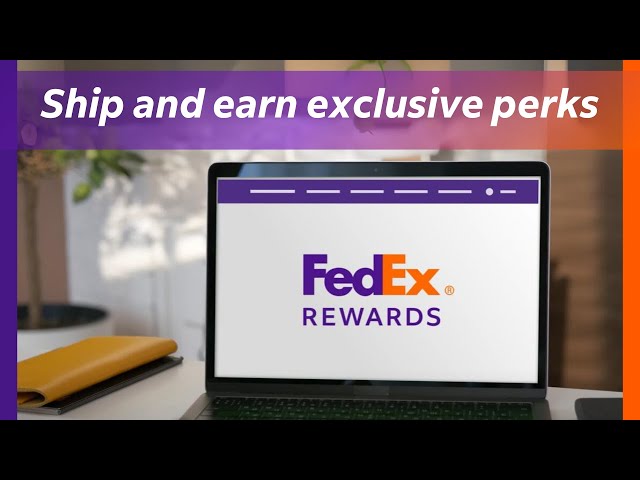 Ship and earn exclusive perks with FedEx Rewards