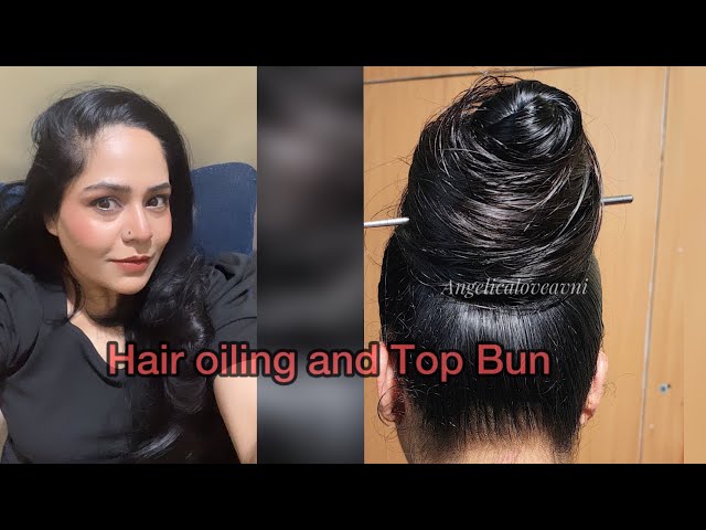 Angelica Avni live Hair Oiling