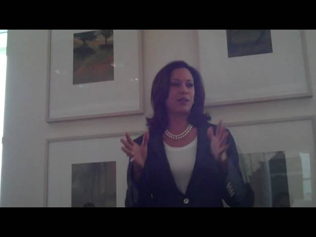 Kamala Harris, San Fran D.A., on her career