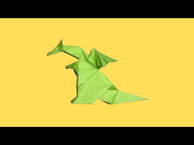 Making Origami Dragon (2) | Paperman