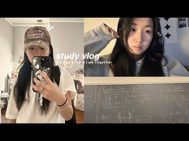 BUSY STUDY VLOG 🥝 Midterms, Dance Performance & Productive Days (Grade reveal…?)