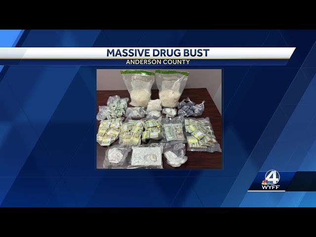 Anderson County drug bust nets over 20 pounds of narcotics, more than $150,000 cash