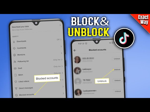 How to block and unblock someone on tiktok | Tiktok New Update