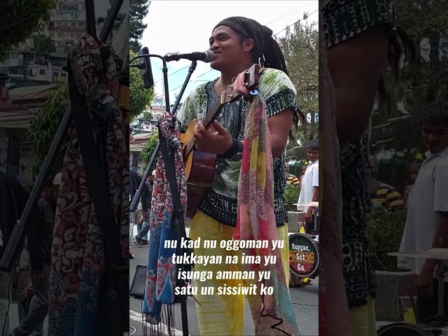 Sissiwit cover with sing along lyrics by Reggae Set Go YakalzTV at Session Road, Baguio City