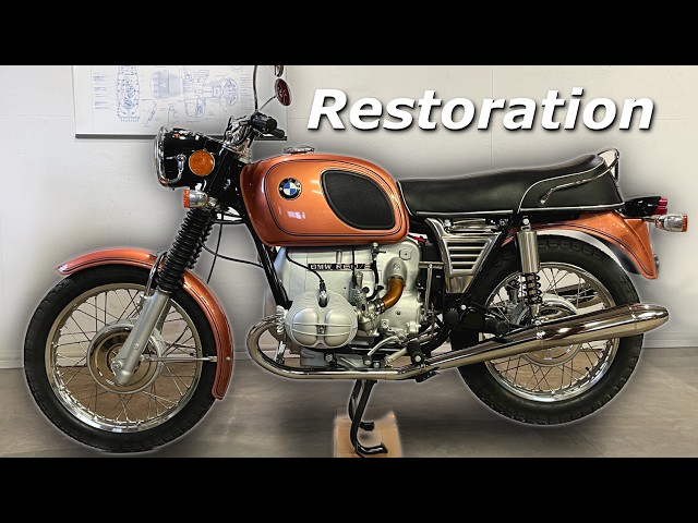 The Ultimate BMW R60/5 Restoration: 50 Year Old Masterpiece