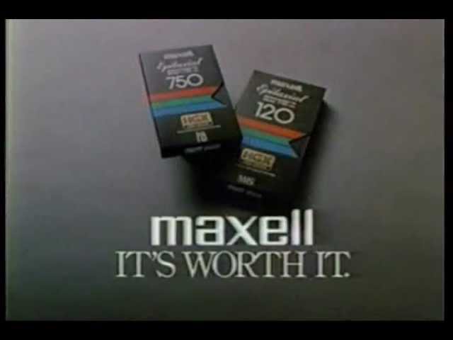 Maxell Commercial High Performance Tapes Short