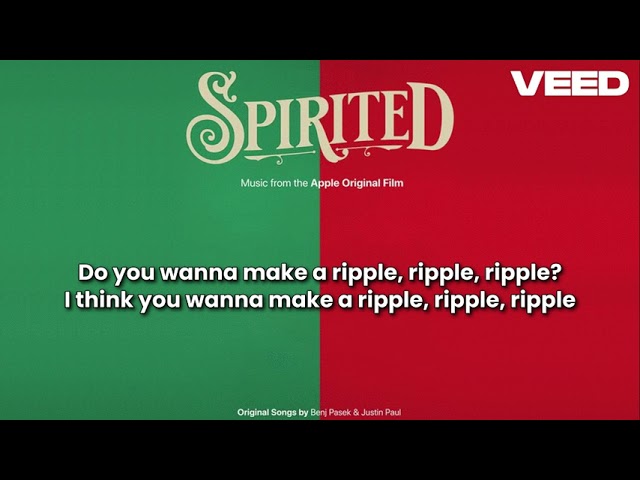 Spirited - Ripple (Cut Song) Karaoke