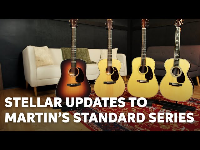 Martin’s 2025 Standard Series Acoustic Guitars | What’s New?