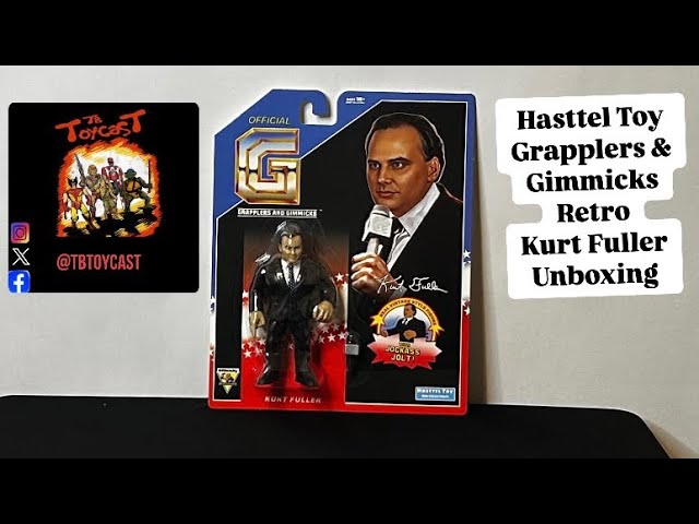 Hasttel Toy Grapplers & Gimmicks Retro Kurt Fuller Unboxing