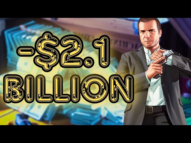 Can Michael Lose $2,109,648,092 in GTA 5?