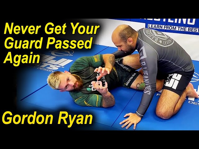 Guard Retention - How To Never Get Your Guard Passed In Jiu Jitsu by Gordon Ryan