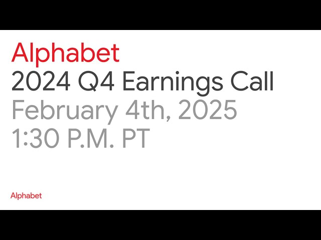 Alphabet 2024 Q4 Earnings Call