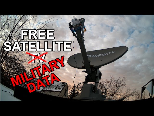 Grabbing Military Satellite Data With Hacked TV Dish