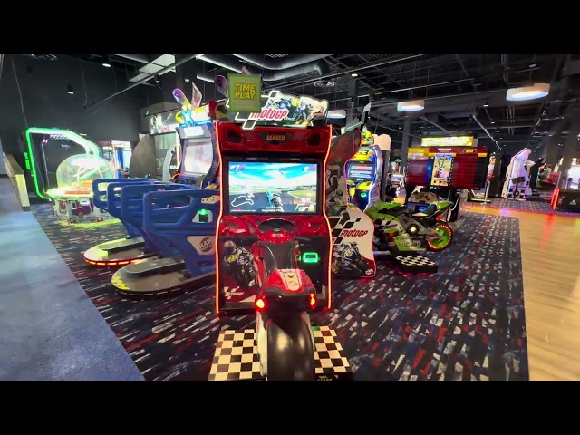 Round1 (Park City Center), arcade tour + Spo-Cha walkthrough, Lancaster, PA, February 16 2024