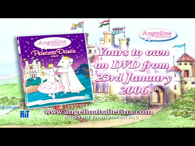 Angelina Ballerina: Princess Dance  - Movie DVD Trailer (UK)