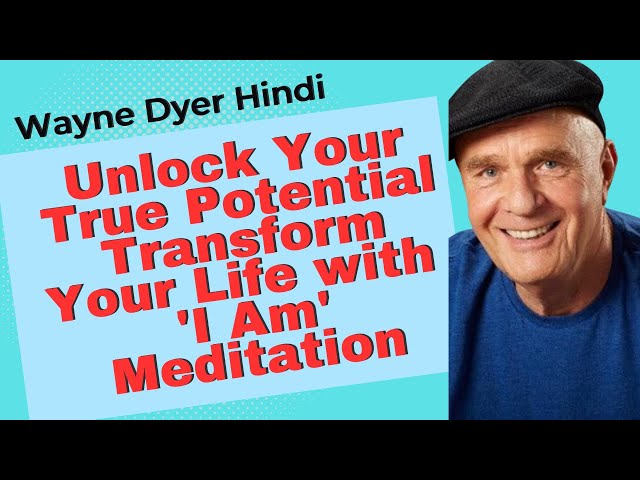 Unlock Your True Potential transform Your Life with 'I Am' Meditation#lawofattractionhindi