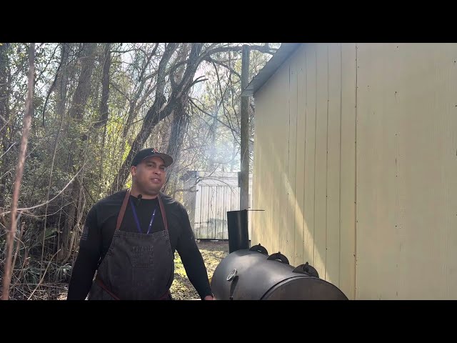 How to smoke a brisket on the Old Country BBQ Pits Pecos Smoker