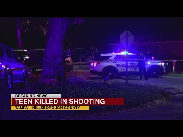 Tampa shooting leaves teen dead; police search for suspect