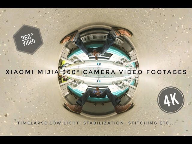 Xiaomi MiJia 360° Camera  Video Samples  with different environment