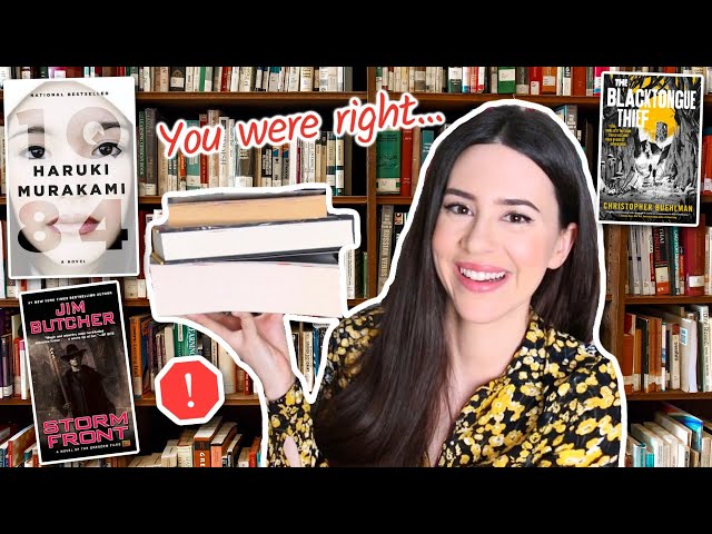 Reading Books You Think I'll Hate || Read it & Unhaul it Vlog