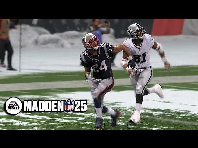 Ty Law Endzone Interception on Rich Gannon | 2002 Raiders vs Patriots | Madden NFL 25 (PS5 Pro) [4K]