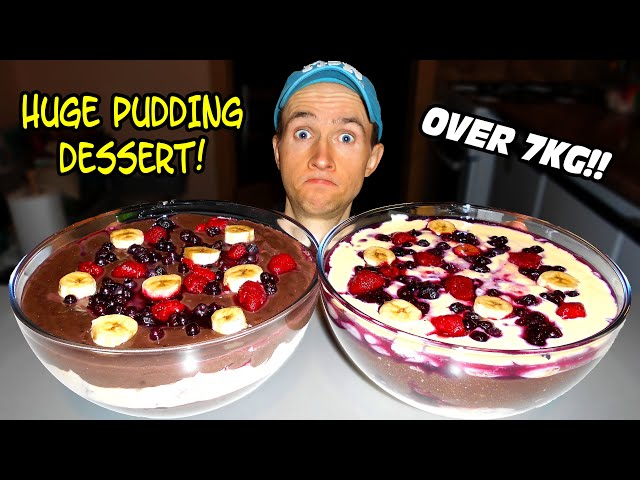 7KG PUDDING DESSERT CHALLENGE!!!