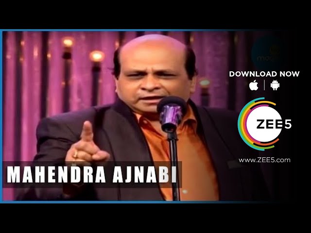 Hasya Kavita - Mahendra Ajnabi | Hindi Comedy Show | Best Scene | Big Magic