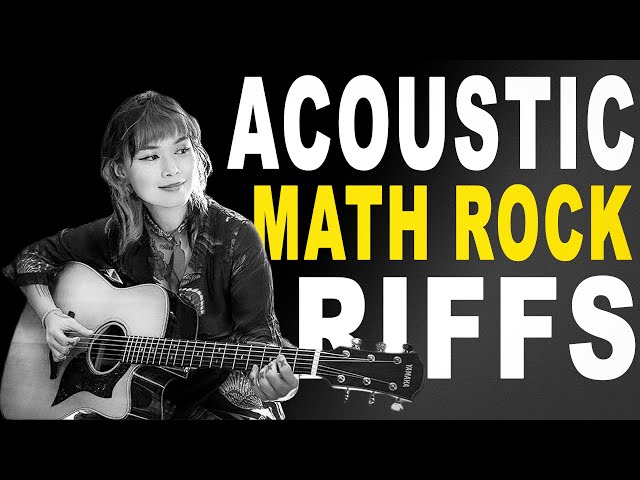 Top 5 Math Rock ACOUSTIC Guitar Riffs