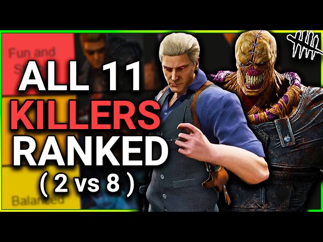 All 11 Killers RANKED In 2 VS 8!