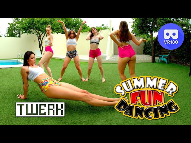 Summer Fun Dancing - Barefoot Twerk in VR180 3D