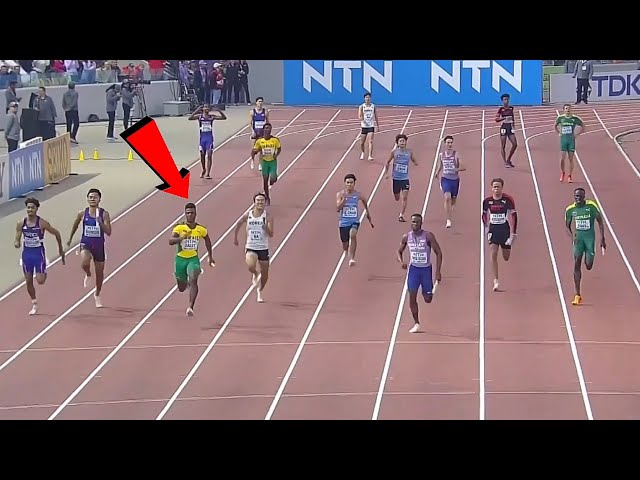 OMG Fastest 4x100M History Jamaica Destroyed Great Britain & Gout Gout