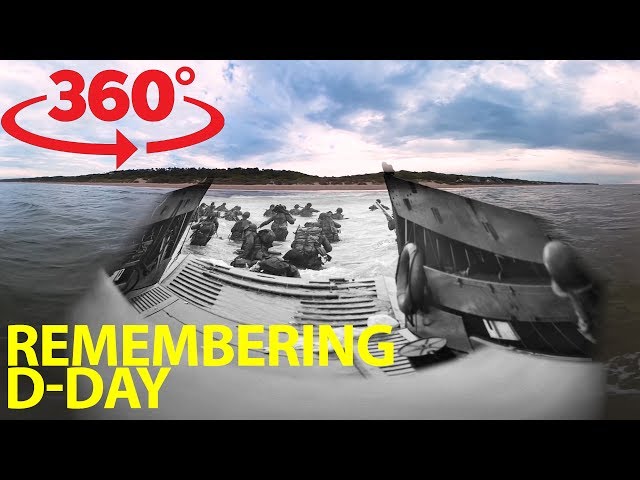 Join WWII vets on emotional return to Normandy for D-Day in VR