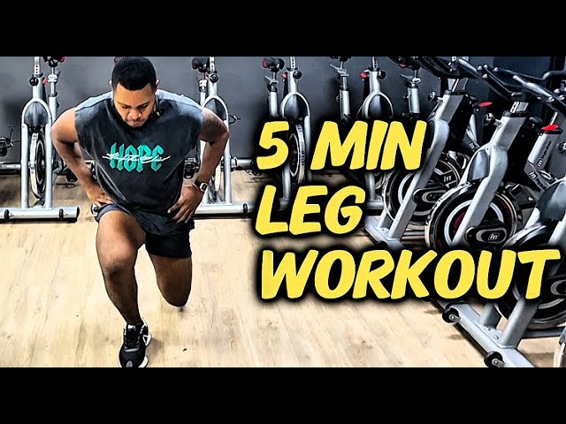 Toughest 5 Minutes LEG WORKOUT For Bigger Legs