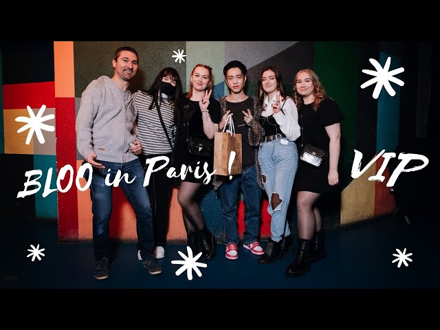 VLOG concert BLOO 블루 Paris France 2021-12-06 VIP (Eng/Fr sub) [4K HDR]