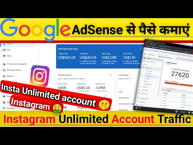 Instagram & Facebook Threshold Method Free Traffic generate unlimited ID \\ unlimited Account