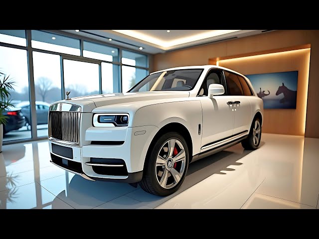 2025 Rolls-Royce Cullinan: The SUV That REDEFINES LUXURY!