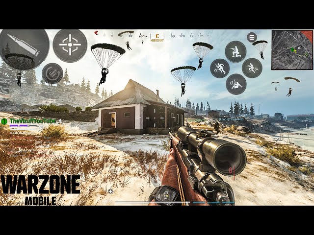 COD WARZONE MOBILE SD 8 ELITE 120FPS ANDROID GAMEPLAY