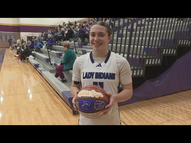 Elaina Rager hits 2,000 career points in style, leading Pecatonica to a big win and shared NUIC t...