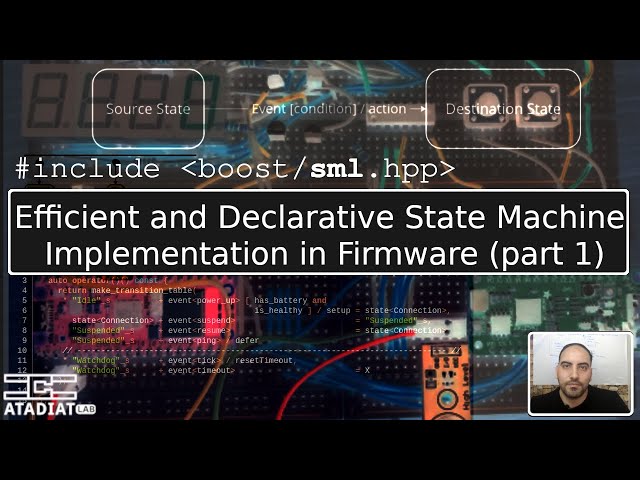 Unlocking Efficient and Declarative State Machine Implementation in Firmware Using SML Library📚 (p1)