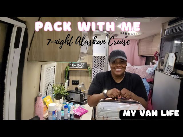 Alaskan Cruise Meet and Greet | Pack With Me  | Royal Caribbean | Solo Female Van Life Traveler